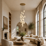Montira Alabaster Dome Pendant Lamp