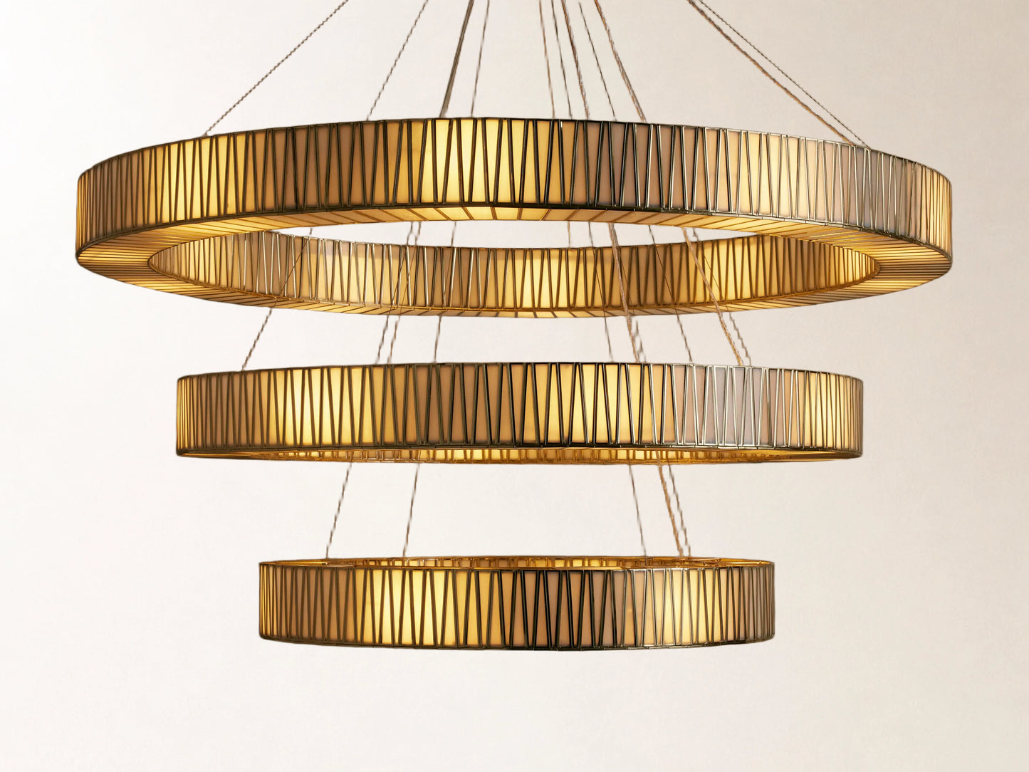Jeunet 3-Tier Round Chandelier