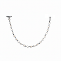 Glass Chain Chandelier