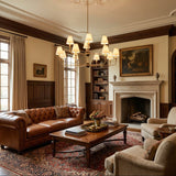 Designer Astris Brass Chandelier - CasaraHouse