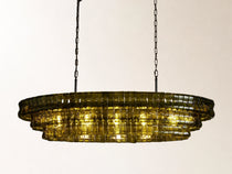 Ghiaccio Oval Chandelier