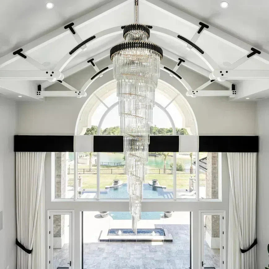 Cyrus Multiple Tier Crystal Chandelier