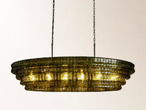 Ghiaccio Oval Chandelier