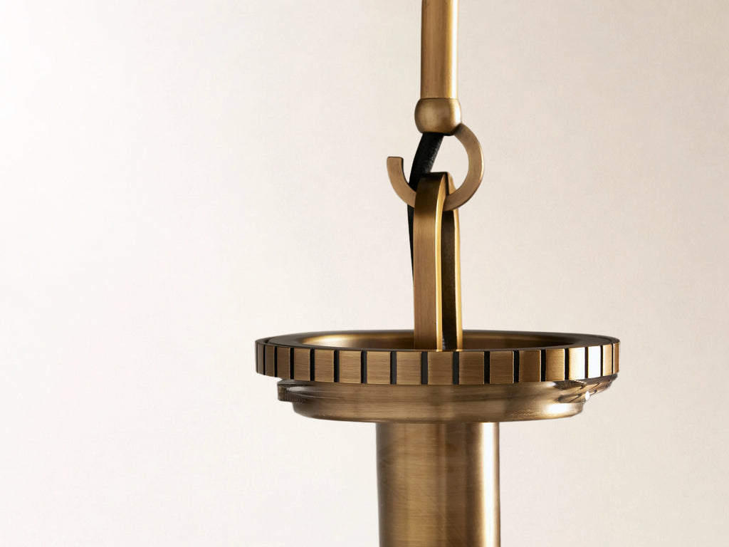 Wescott Globe Pendant with Rod