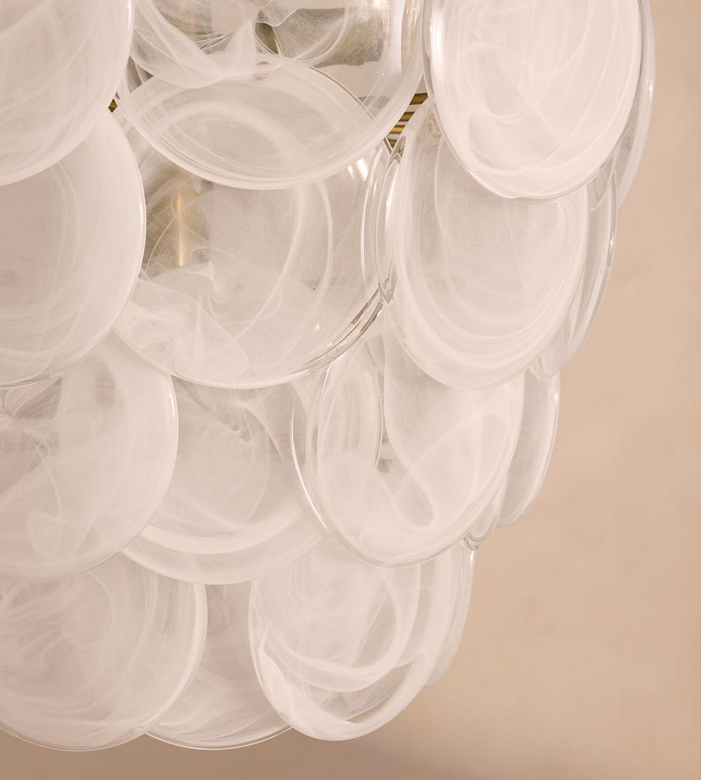 Elba Glass Chandelier 21.7"W