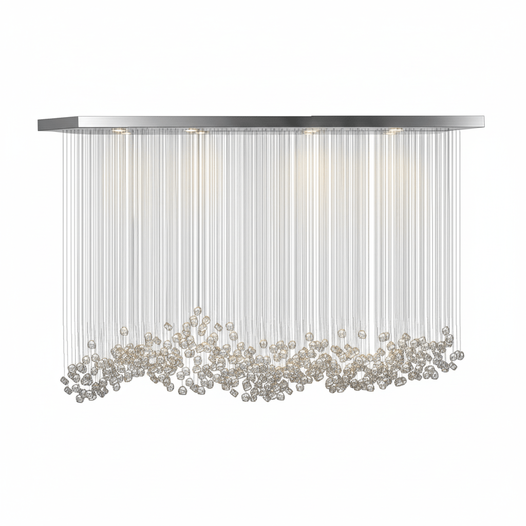 Crystal Stone Chandelier
