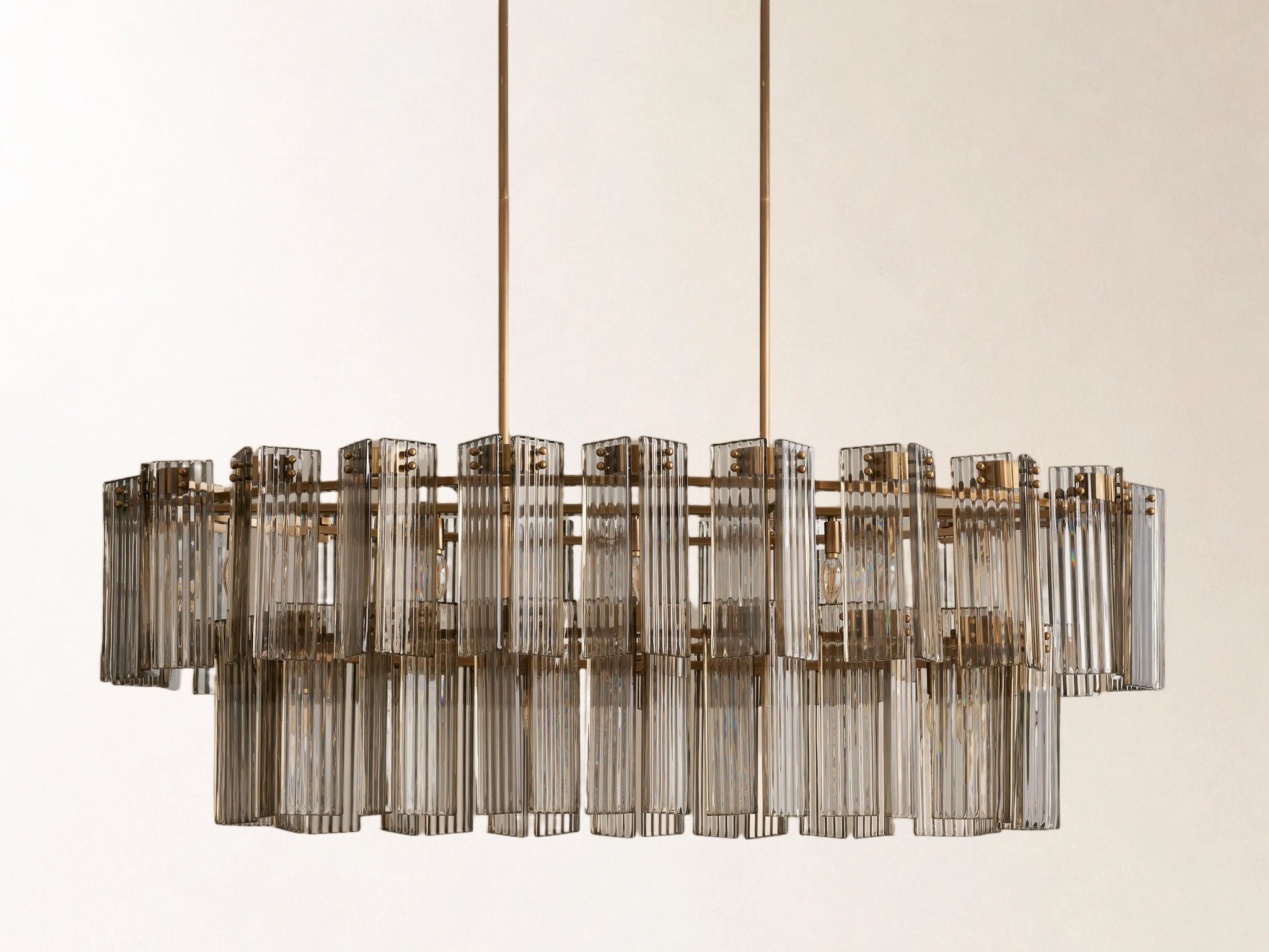 Delsie Oval Tiered Chandelier