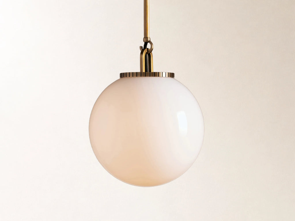 Wescott Globe Pendant with Rod