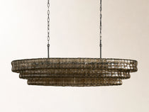 Ghiaccio Oval Chandelier