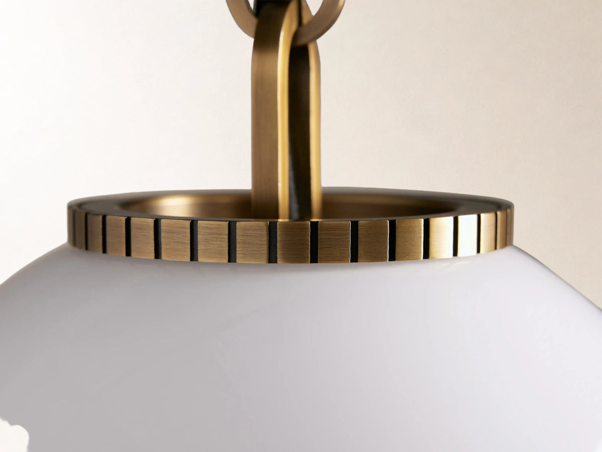 Wescott Globe Pendant with Rod