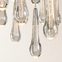 Soltaire Crystal Round Chandelier 17" 24" 36" 48" 58"D