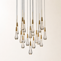 Soltaire Crystal Round Chandelier 17" 24" 36" 48" 58"D