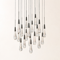 Soltaire Crystal Round Chandelier 17" 24" 36" 48" 58"D