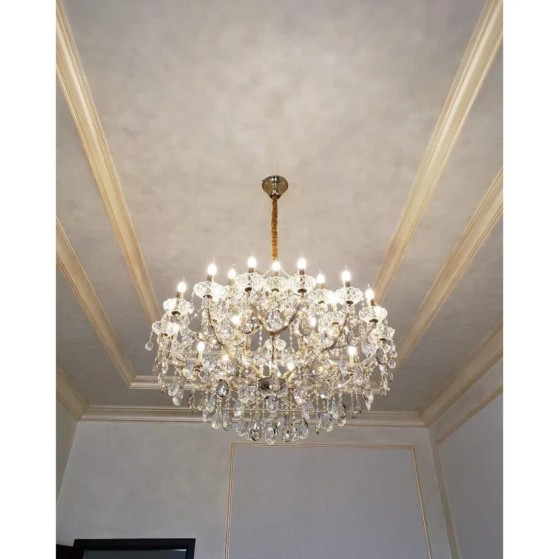 Allumage Extra Wide Classic Crystal Chandelier