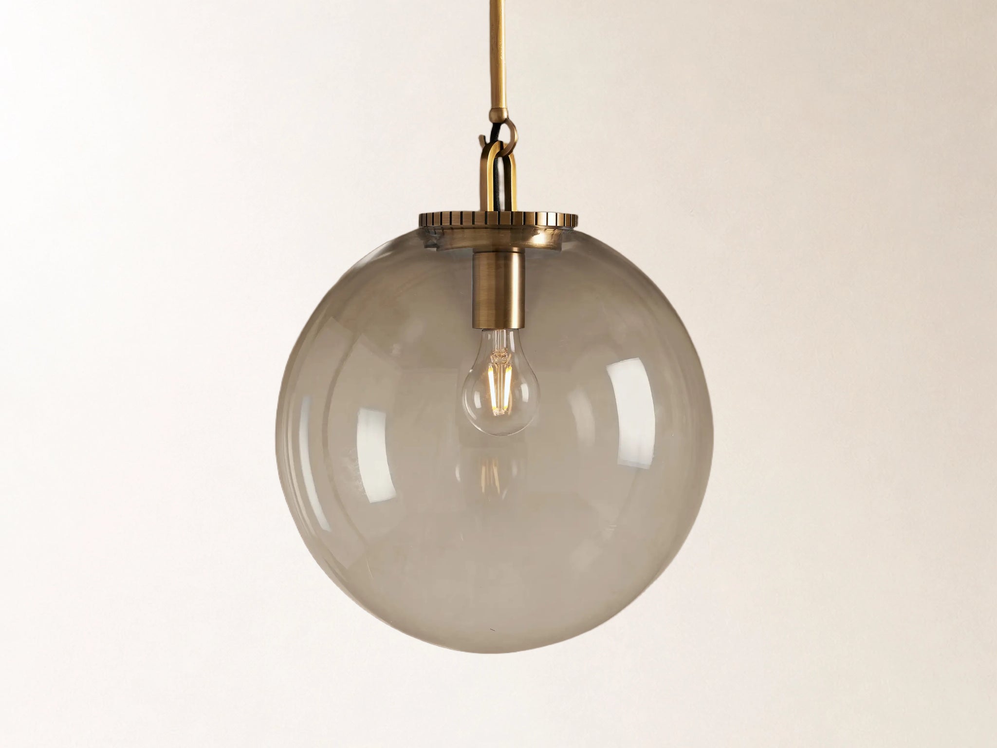 Wescott Globe Pendant with Rod