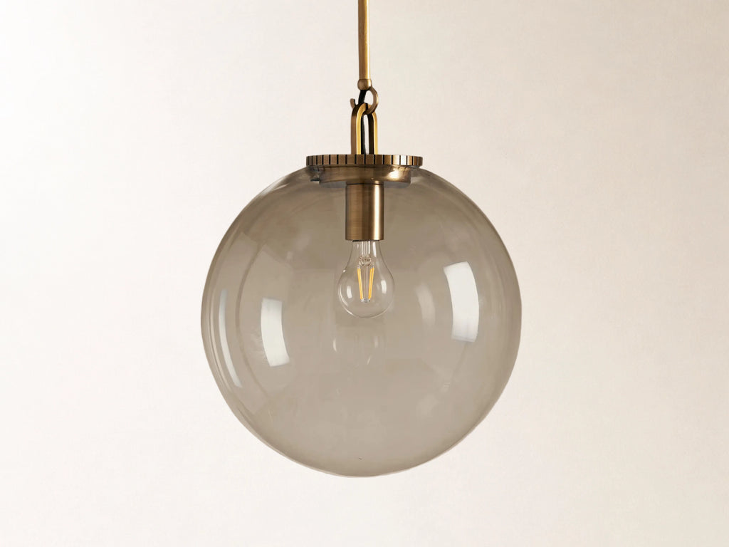 Wescott Globe Pendant with Rod