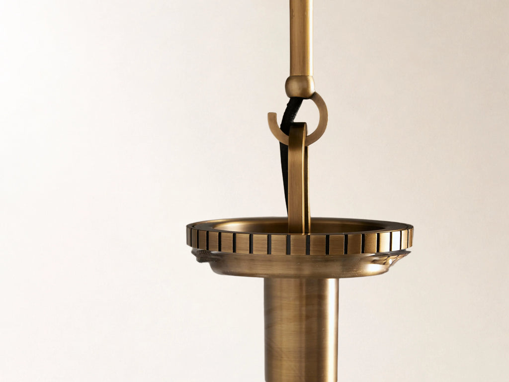Wescott Globe Pendant with Rod