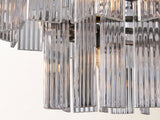 Delsie Oval Tiered Chandelier