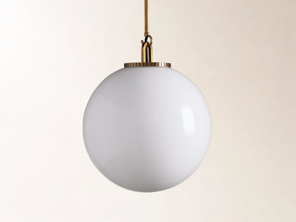 Wescott Globe Pendant with Rod