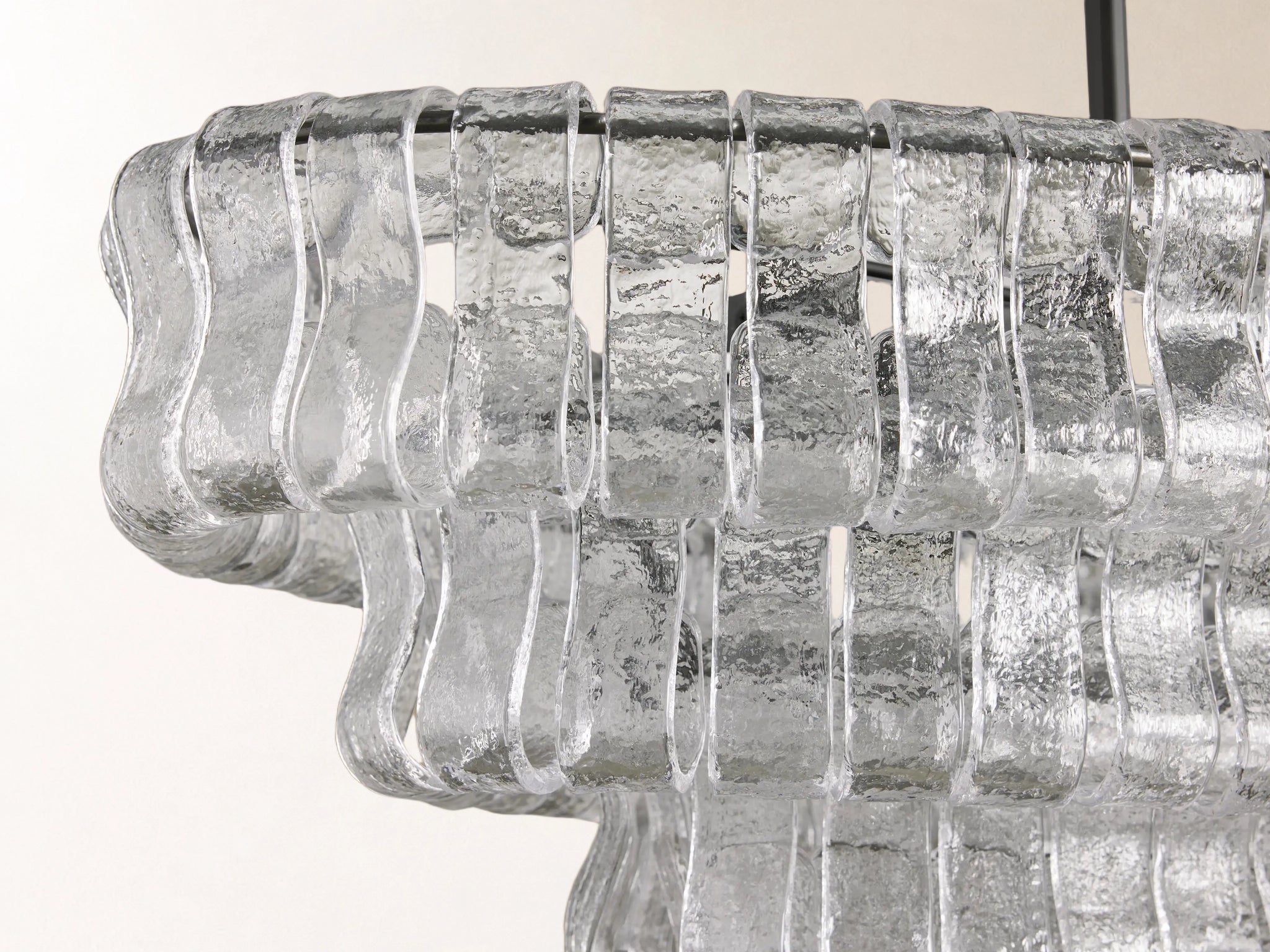 Ghiaccio Oval Chandelier