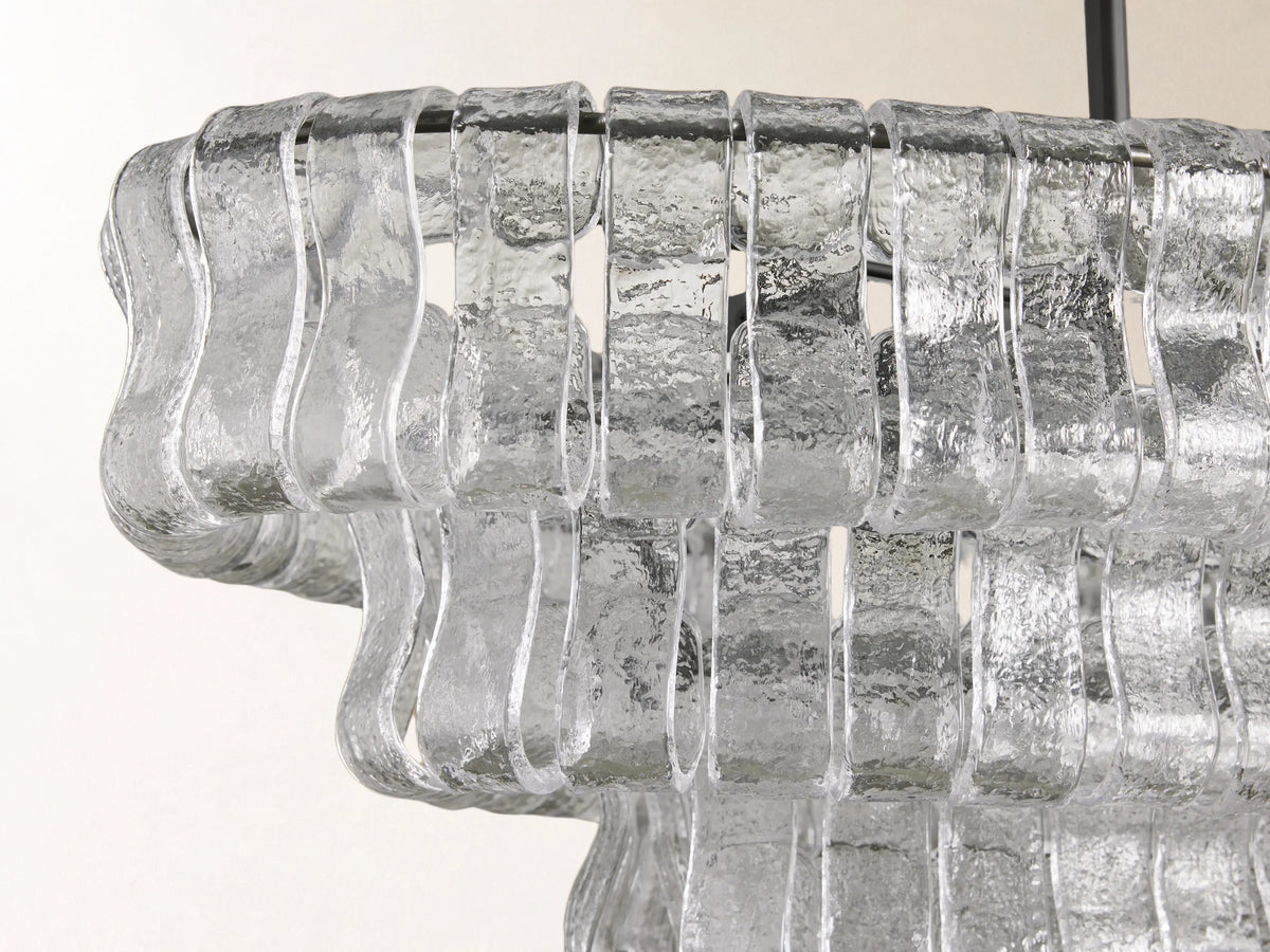 Ghiaccio Oval Chandelier
