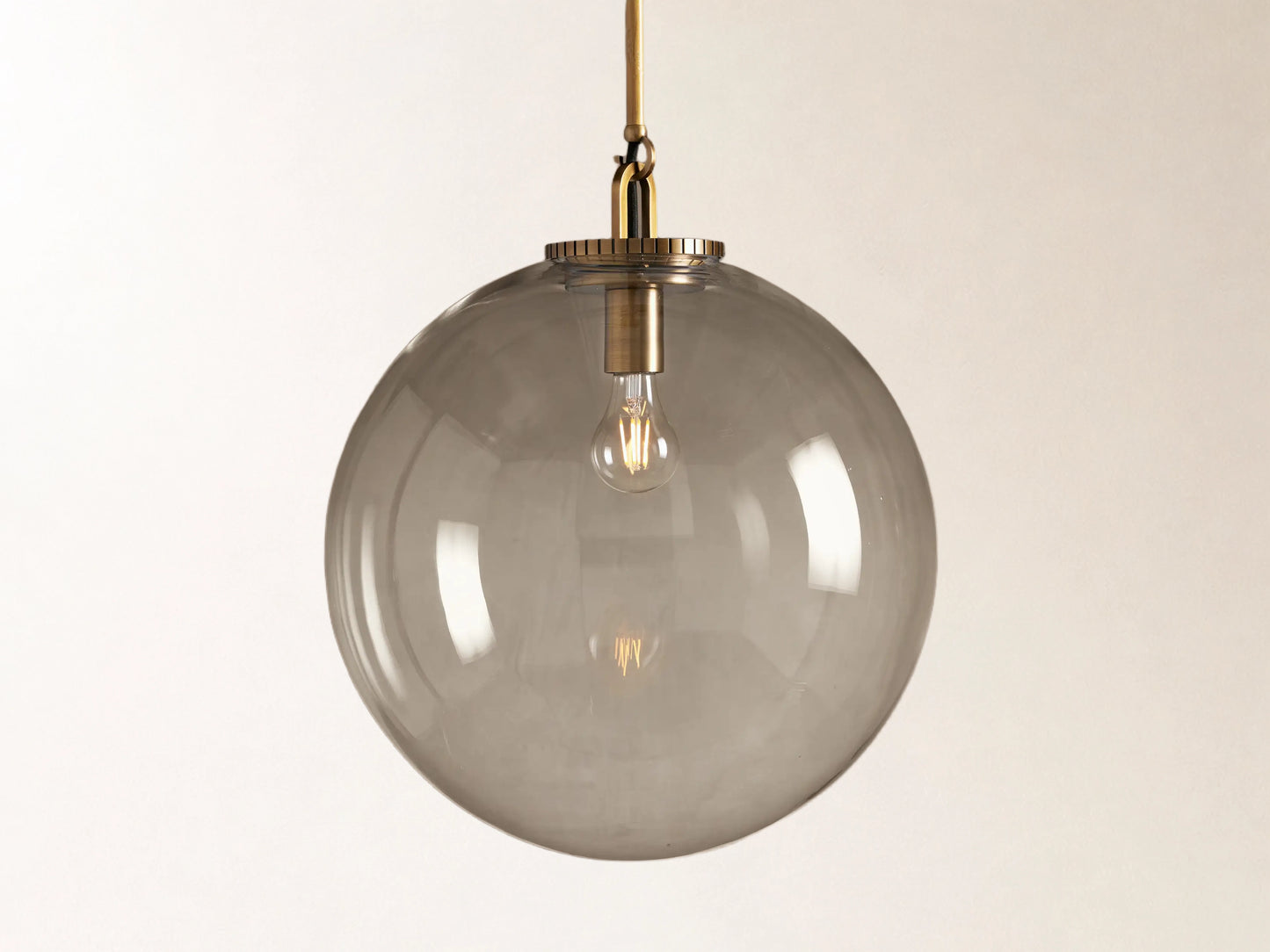 Wescott Globe Pendant with Rod