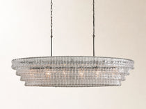 Ghiaccio Oval Chandelier