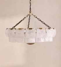 Alessio Murano Glass Chandelier