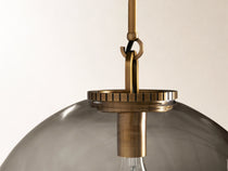Wescott Globe Pendant with Rod