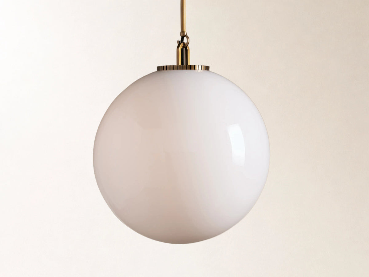 Wescott Globe Pendant with Rod