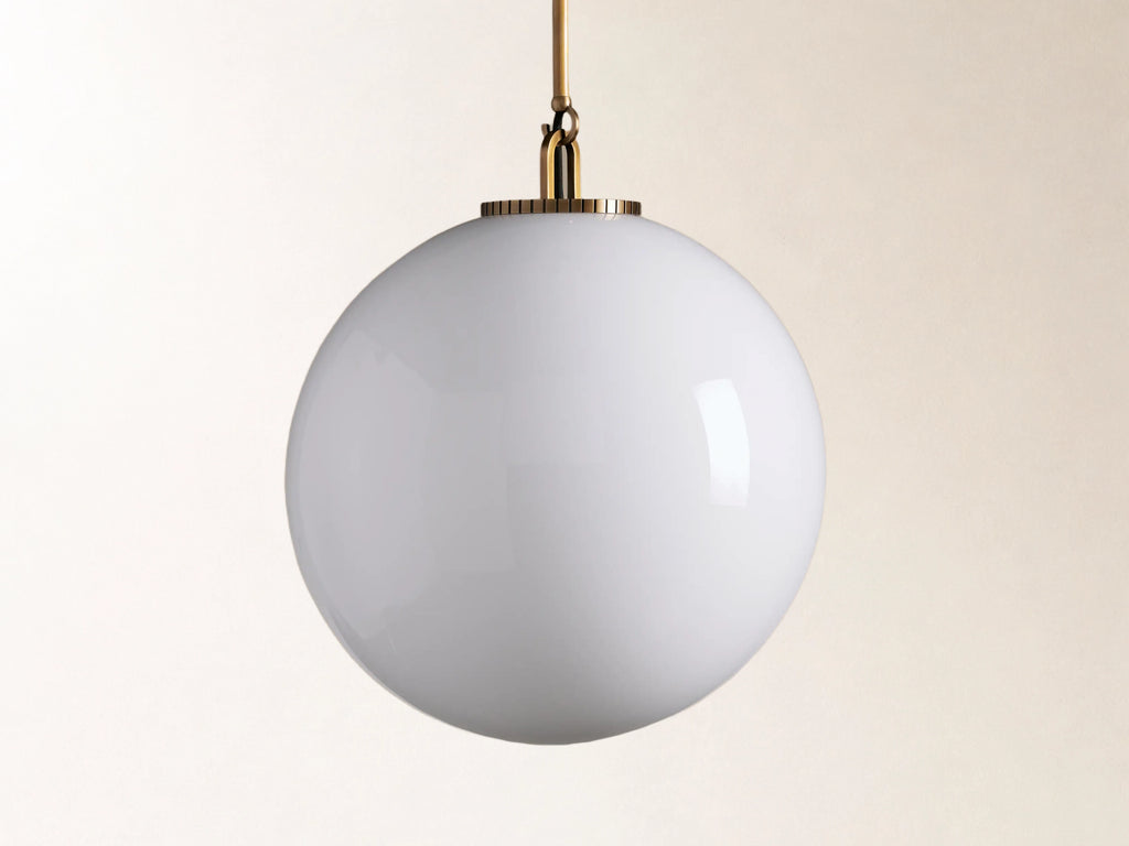 Wescott Globe Pendant with Rod