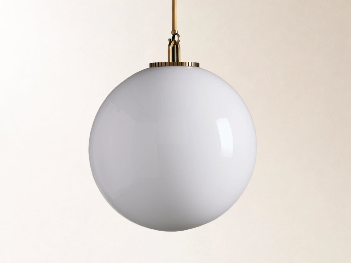 Wescott Globe Pendant with Rod