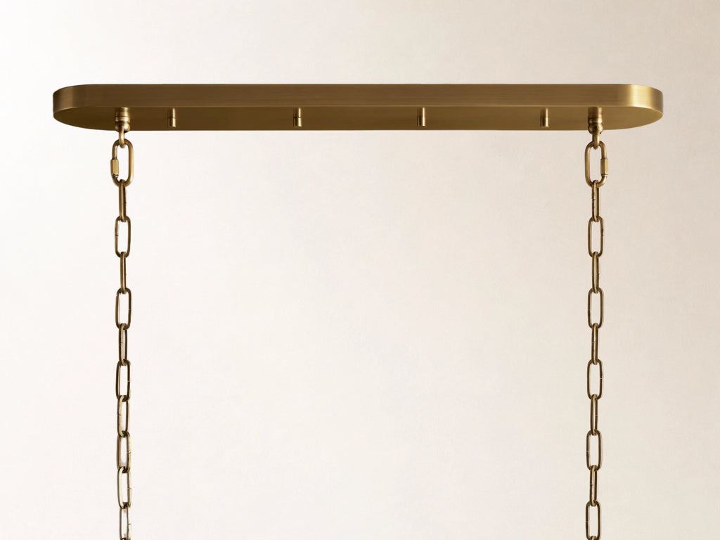 Ghiaccio Oval Chandelier