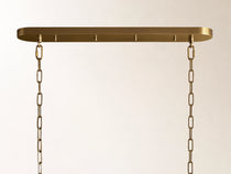 Ghiaccio Oval Chandelier