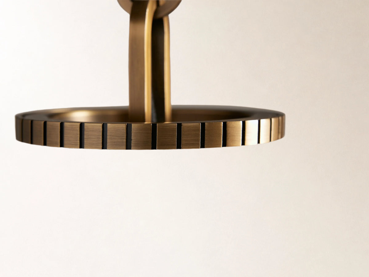 Wescott Globe Pendant with Rod