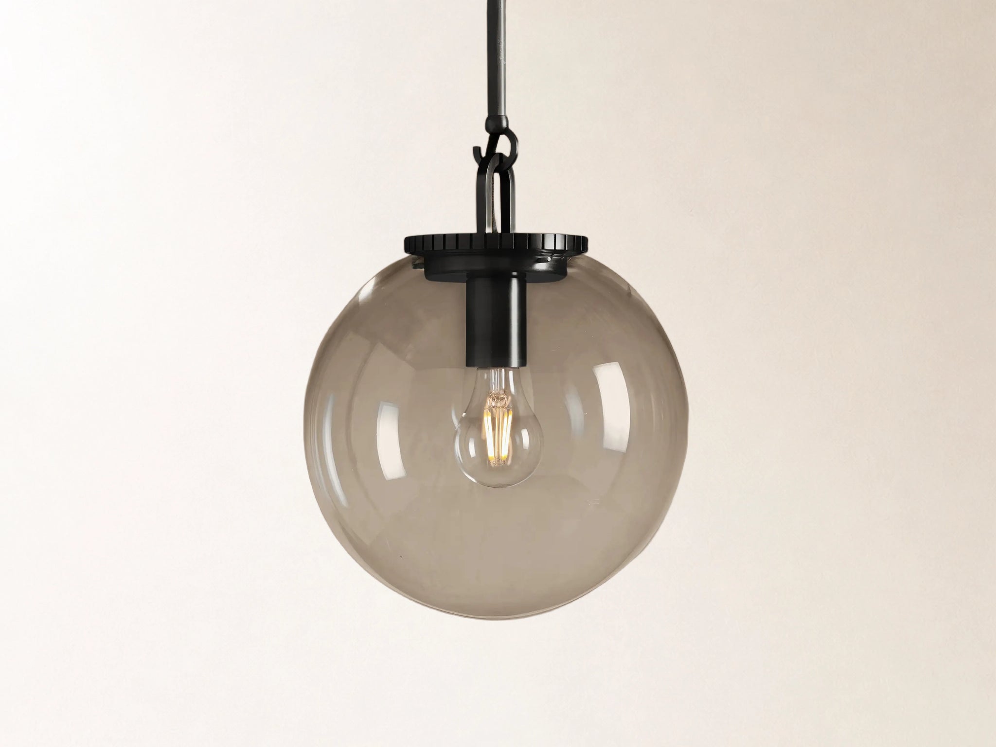 Wescott Globe Pendant with Rod