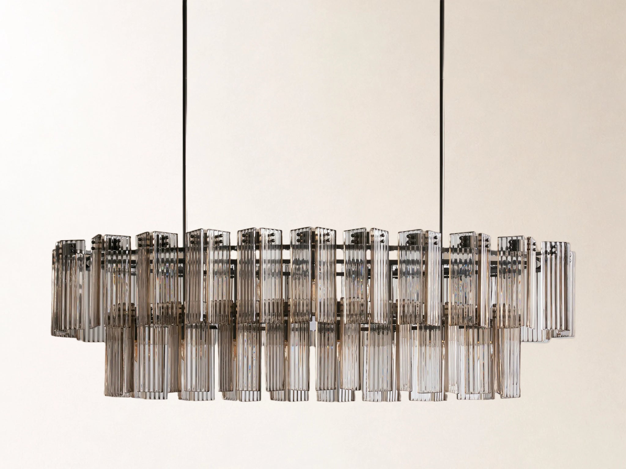 Delsie Oval Tiered Chandelier