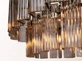Delsie Oval Tiered Chandelier