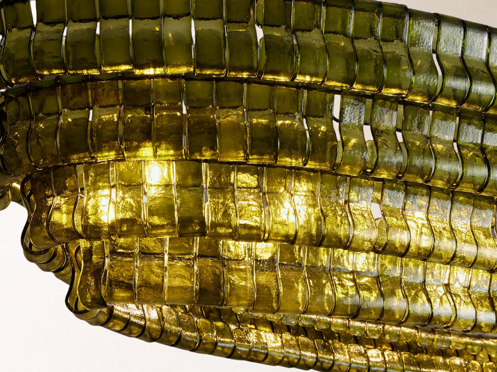 Ghiaccio Oval Chandelier