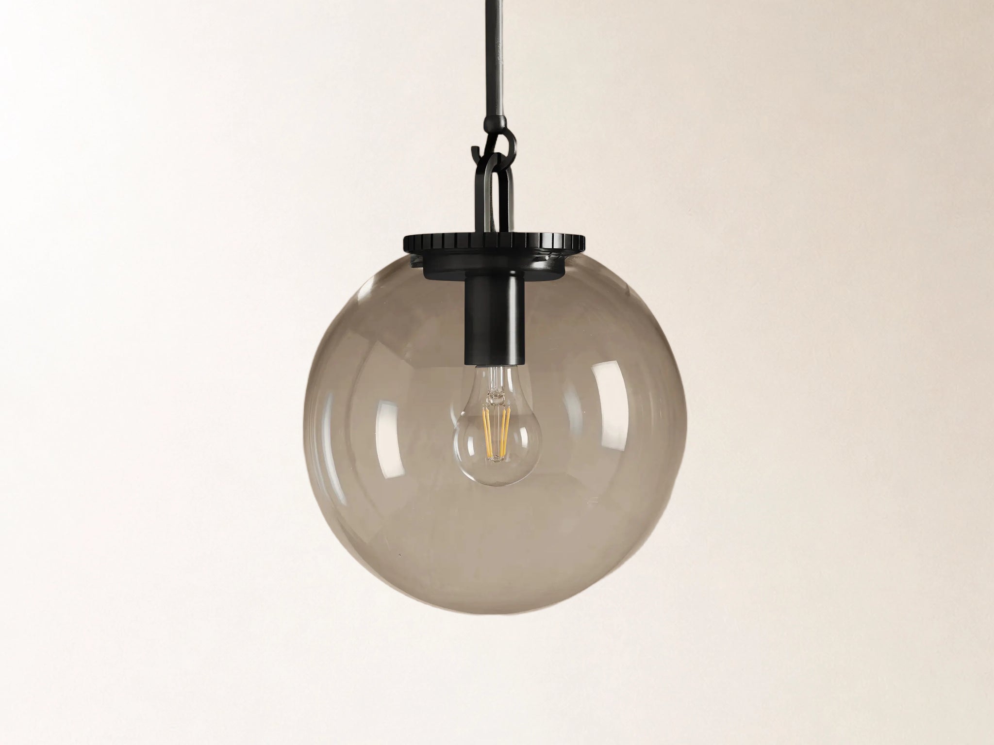 Wescott Globe Pendant with Rod