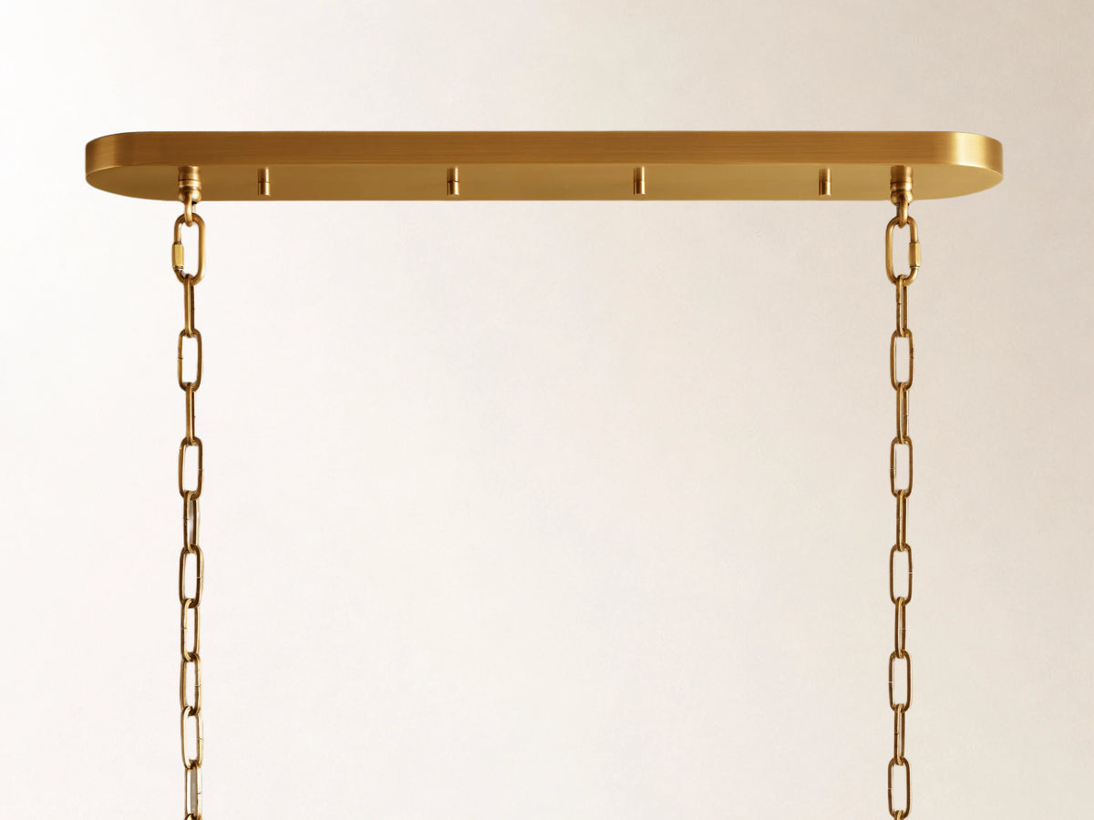 Ghiaccio Oval Chandelier