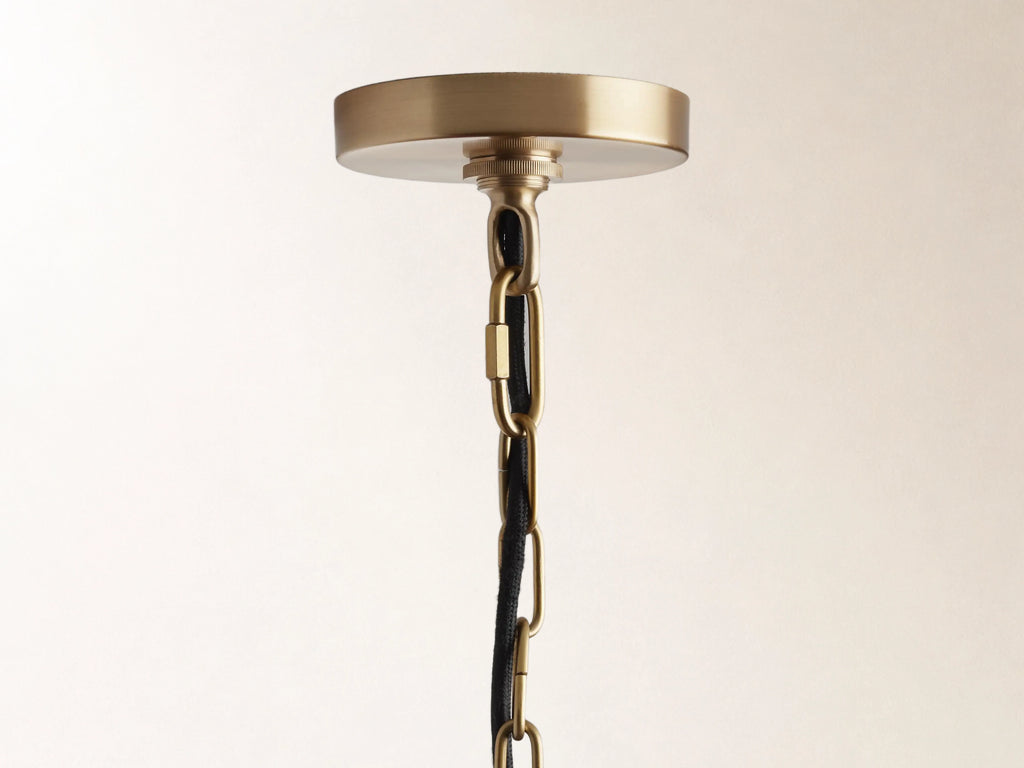 Watley Dome Pendant in White