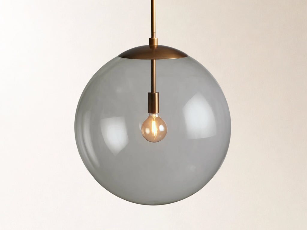 Wescott XL Globe Pendant with Rod