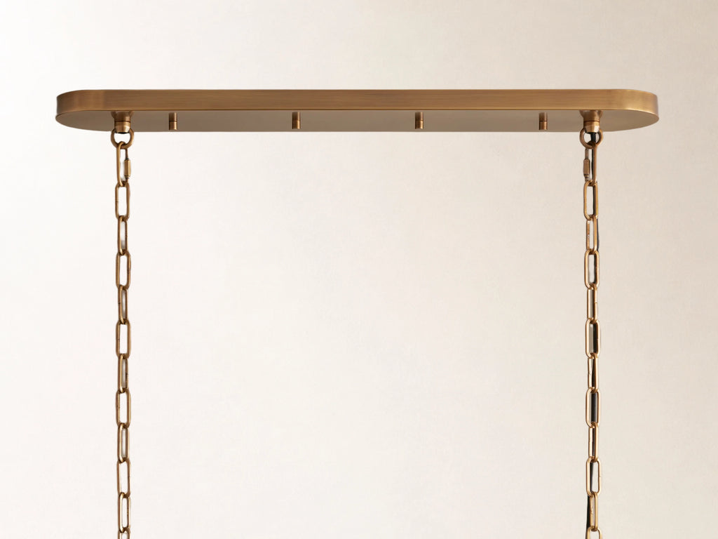 Ghiaccio Oval Chandelier