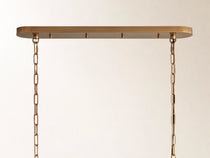 Ghiaccio Oval Chandelier