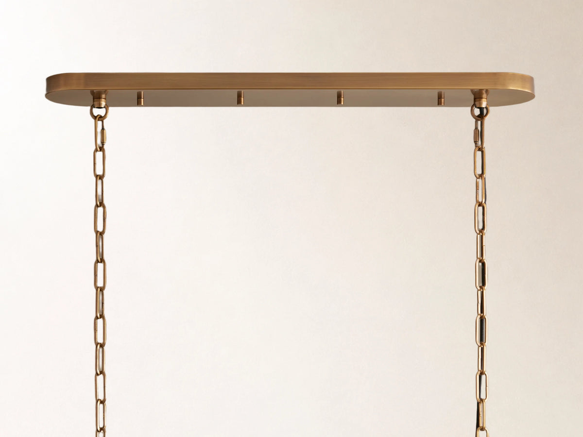Ghiaccio Oval Chandelier