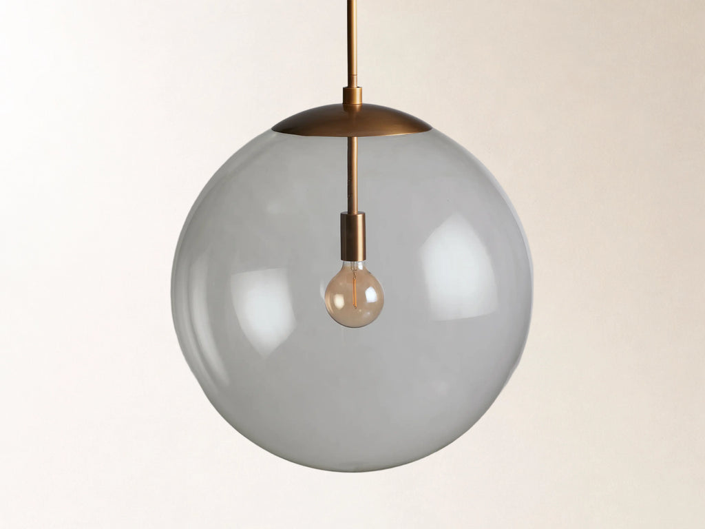 Wescott XL Globe Pendant with Rod