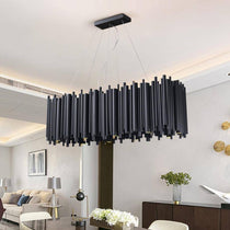 Vigor Rectangle Chandelier, Black
