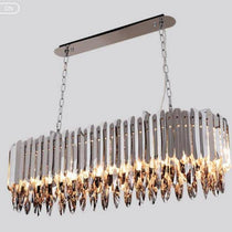 Legance Crystal Chandelier, Chrome