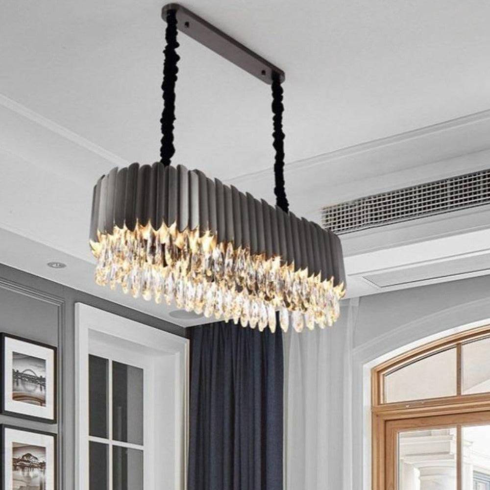 Legance Dining Room Chandelier, Black Main image